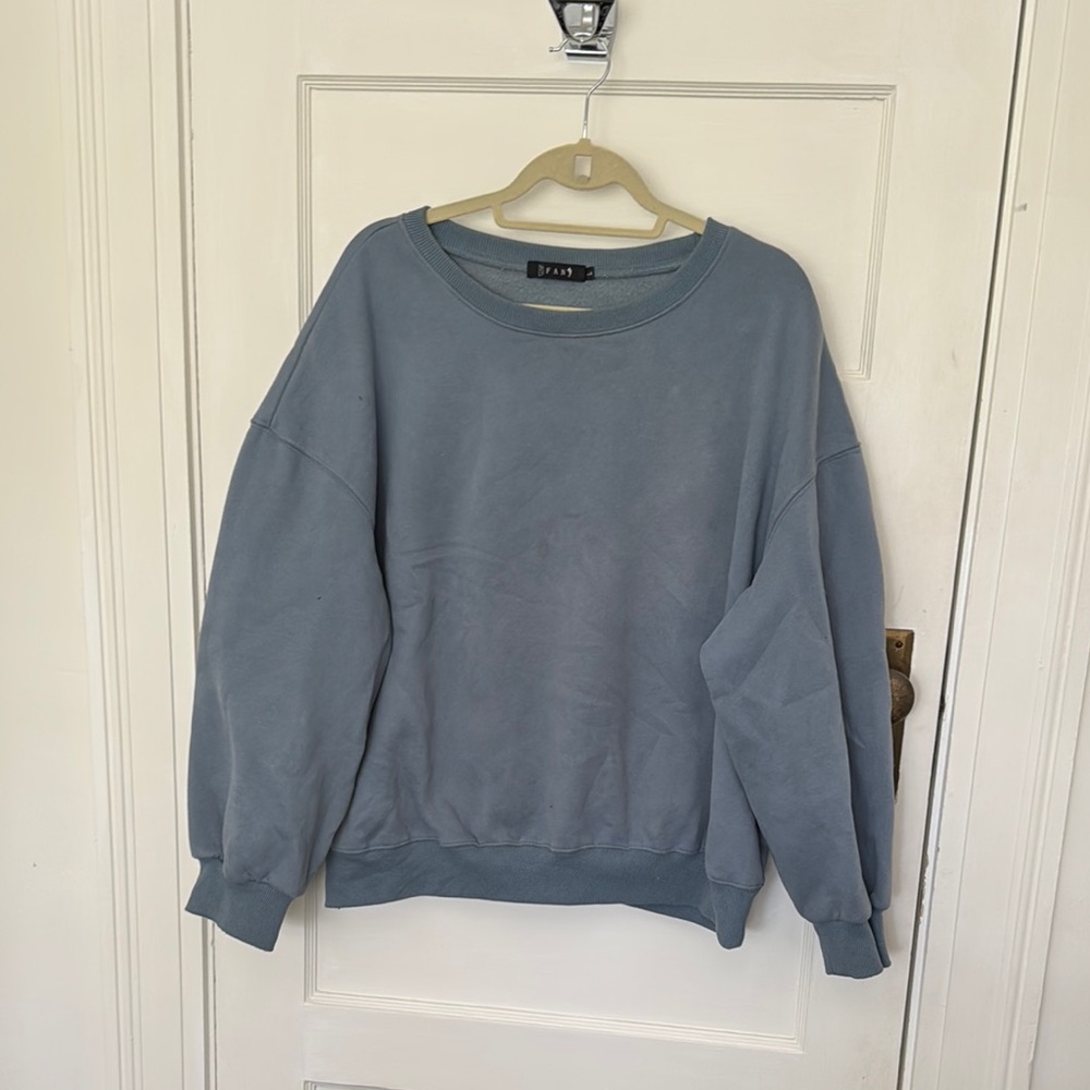 Blue Crewneck Sweatshirt